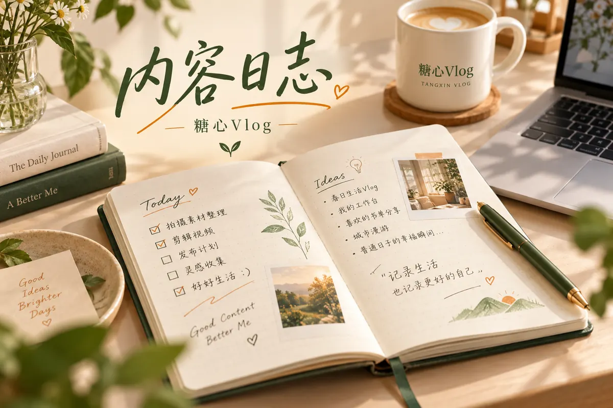 内容整理与编辑日志主题图